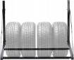 Chomik Подвесной стеллаж для шин, грузоподъемность до 100 кг, 56 x 50 x 80-120 см, REA5196 - Home Club, изображение 8