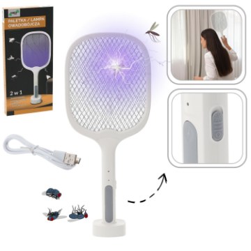Garden Line Инсектицидная палитра 2В1 с 6 Уф-диодами Usb-C, LAR0435 - Home Club