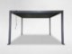 Garden Line Алюминиевая пергола для сада, серая, Led, 3 x 4 x 2,5 м, GOL0562 - Home Club