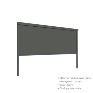 Chomik Рольставни Zip для алюминиевой перголы 3 м, GOL0579 - Home Club