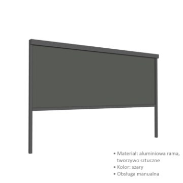 Chomik Рольставни Zip для алюминиевой перголы 4 м, GOL0586 - Home Club