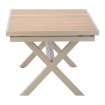 Chomik Алюминиевый садовый стол, бежевый, 180/240 x 90 x 76 см, раскладной, ATO0388 - Home Club, изображение 7