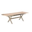 Chomik Алюминиевый садовый стол, бежевый, 180/240 x 90 x 76 см, раскладной, ATO0388 - Home Club, изображение 5
