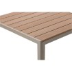 Chomik Алюминиевый садовый стол, бежевый, 80 x 80 x 73 см, ATO0395 - Home Club, изображение 6