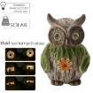 Chomik Садовая Фигура - Сова С Светящимися Глазами 22 x 20,5 x 33 См Led, GOT7256 - Home Club