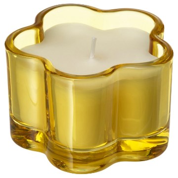 ІКЕА Ароматична свічка в склі MORKULLA, 606.195.98 - Home Club