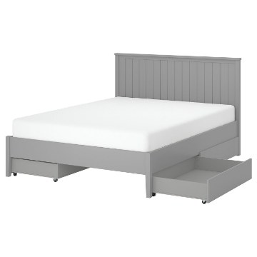 ІКЕА Рама ліжка з 4 контейнерами GULLABERG, 296.309.99 - Home Club