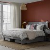 ИКЕА Рама кровати с 4 контейнерами GULLABERG, 996.148.49 - Home Club, изображение 2