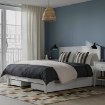 ИКЕА Рама кровати с 4 контейнерами GULLABERG, 696.147.42 - Home Club, изображение 2