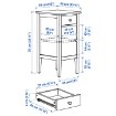 ІКЕА Нічний столик GULLABERG, 205.617.64 - Home Club, зображення 6