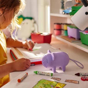 ИКЕА Портативный динамик Bluetooth GREJSIMOJS, 306.050.60 - Home Club