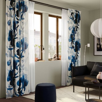 ИКЕА Занавеска SKOGSNÄSSLA, 806.276.20 - Home Club