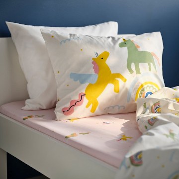 ИКЕА Простыня на резинке BARNDRÖM, 506.227.23 - Home Club