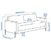 ИКЕА Трехместный диван SALTMYRAN, 406.185.14 - Home Club, изображение 6