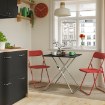 ИКЕА Стол и 2 складных стула GUNDE ГУНДЕ / VIHALS, 396.265.67 - Home Club, изображение 2