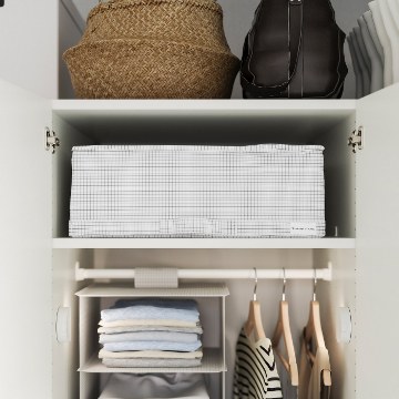 ІКЕА Контейнер для одягу STUK СТУК, 806.215.38 - Home Club