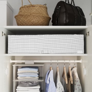 ІКЕА Контейнер для одягу STUK СТУК, 206.215.41 - Home Club