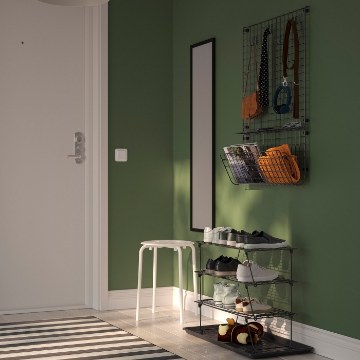 ІКЕА Набір меблів для передпокою GREJIG ГРЕЙГ / BAGGMUCK БАГГМУКК, 196.179.98 - Home Club