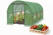 Garden Line 3-секционный садовый пленковый туннель, зеленый, 3,5 x 2 x 2 м, TUN5576 - Home Club