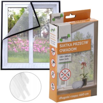 Garden Line Сетка От Насекомых 150 x 180 см, Белая, EDA4516 - Home Club