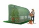 Garden Line 3-секционный полиэтиленовый туннель для сада «Половина» зеленый 3x1,5x2 м, TUN1422 - Home Club