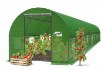 Garden Line 10-сегментный садовый пленковый туннель, зеленый, 10 x 4 x 2 м, TUN8009 - Home Club