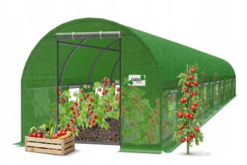 Garden Line 10-сегментный садовый пленковый туннель, зеленый, 10 x 4 x 2 м, TUN8009 - Home Club