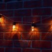 Garden Line Сонячна гірлянда для саду, довжина 2 + 1,8 м, Loft, 10 світлодіодів, теплий білий колір, SOL3644 - Home Club, зображення 12