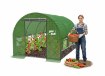 Garden Line 3-секционный садовый туннель из пленки, 3 x 2 x 2 м, зеленый, с возможностью дополнительной вентиляции, TUN3910 - Home Club