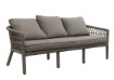 Garden Line Набір садових меблів (2 дивани + 2 крісла + столик) Сірий + сірі подушки, ALF9439 - Home Club, зображення 6