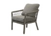 Garden Line Набір садових меблів (2 дивани + 2 крісла + столик) Сірий + сірі подушки, ALF9439 - Home Club, зображення 7