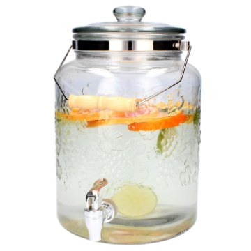 Chomik Банка 8 Літрів З Скляною Кришкою І Краником, IDE1724 - Home Club