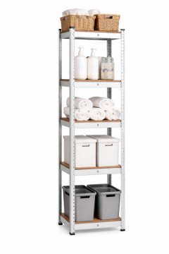 Chomik 5-Уровенная Стеллаж 180 x 40 x 40 См Грузоподъемность Полки: 175 Кг, GWI9412 - Home Club