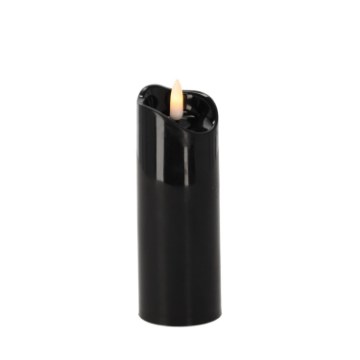 Chomik Свічка Led 5 См X 15 См Чорна, ZOZ5848 - Home Club