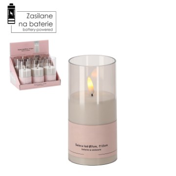 Chomik Свічка Led У Трубці 15 См, Діаметр 7 См, ZOZ7859 - Home Club