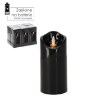 Chomik Свеча Led с подвижным пламенем 7 см x 15 см, черная, ZOZ38481 - Home Club, изображение 3