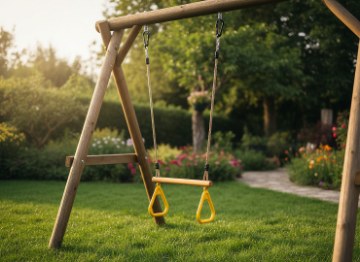 Chomik Дитяча Гірка Трапезна Дерев'Яна З Трикутними Ручками 3,5 x 40 x 110 См, HAM9378 - Home Club