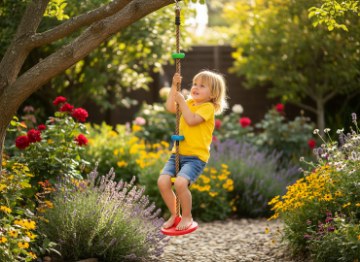 Garden Line Дитяча Альпіністська Мотузка З Диском 2,6 x 220 См, HAM6607 - Home Club