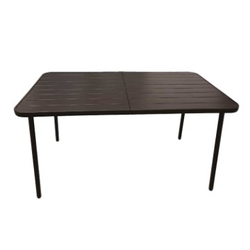 Garden Line Прямокутний Садовий Стіл 140 x 80 x 72 См Брунатний, NEO6621 - Home Club