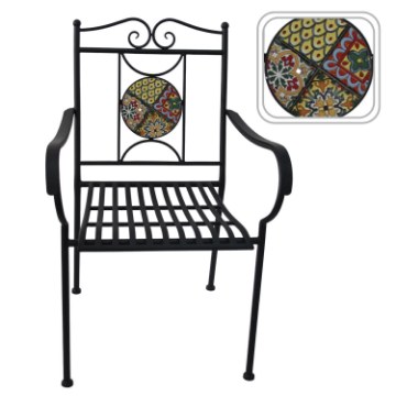 Garden Line Садове Крісло Мозайка 58 x 59 x 92 См, MOZ8178 - Home Club