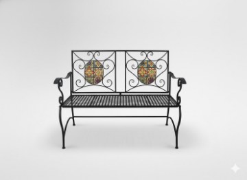 Garden Line Садова Лавка Мозайка 115 x 56 x 90 См, MOZ8161 - Home Club
