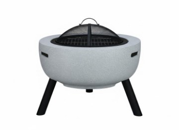 Chomik Садовое Огнище На Ножках С Крышкой И Шухаром 60 x 60 x 52 См, BBQ5252 - Home Club