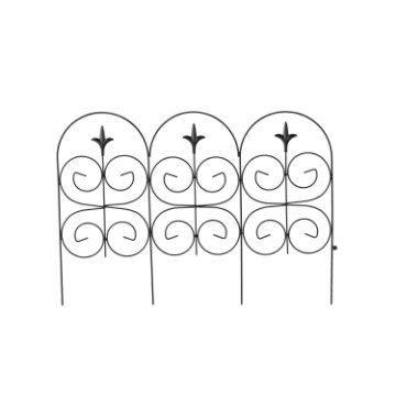 Chomik 4 Штук Стальных Садовых Плетеных Заборов 63 x 40 См, PERG-N6426 - Home Club