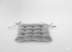 Chomik Подушка Для Стільця 40 x 40 x 6 См Світлосірий, POD6600 - Home Club