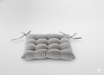 Chomik Подушка для стула 40 x 40 x 6 см светло-серая, POD6600 - Home Club