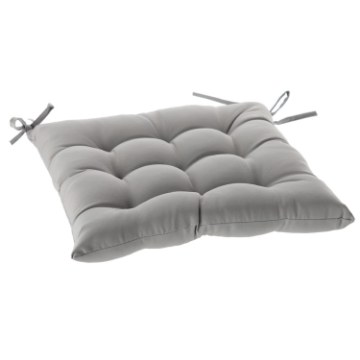 Chomik Подушка Для Стільця 40 x 40 x 6 См Світлосірий, POD6600 - Home Club