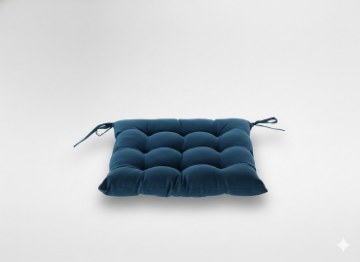 Chomik Подушка для стула 40 x 40 x 6 см, синяя, POD6624 - Home Club