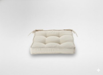 Chomik Подушка Для Стула 40 x 40 x 6 см Бежевая, POD6631 - Home Club