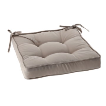 Chomik Подушка Для Стільця 40 x 40 x 6 См Натуральна, POD6648 - Home Club