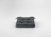 Chomik Подушка Для Стільця 40 x 40 x 6 См Темно-Сірий, POD6662 - Home Club